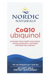 NORDIC NATURALS Koenzym CoQ10 Ubiquinol (60 kaps.)