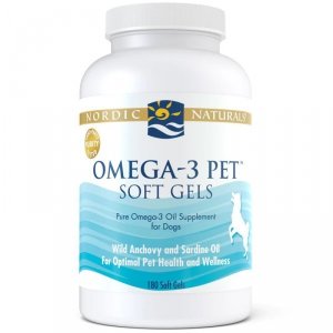 NORDIC NATURALS Pets - Omega 3 (180 kaps.)