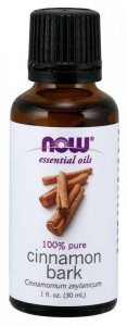 NOW FOODS 100% Olejek z Kory Cynamonu Cinnamon Bark - Cynamon (30 ml)