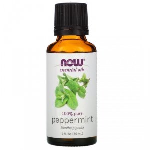 NOW FOODS 100% Olejek z Mięty pieprzowej - Peppermint - Mięta pieprzowa (30 ml)