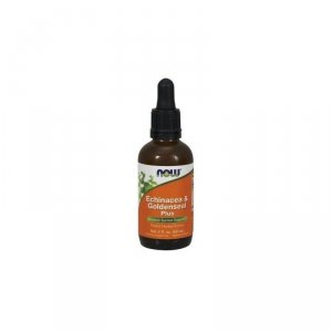 NOW FOODS Echinacea i Goldenseal Plus - Jeżówka Purpurowa i Gorzknik Kanadyjski (60 ml)