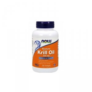 NOW FOODS Olej z Kryla 500 mg - Neptun Krill /Oil DHA EPA (120 kaps.)