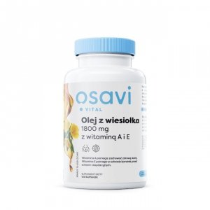 OSAVI Olej z wiesiołka 600 mg z wit. A i E (120 kaps.)