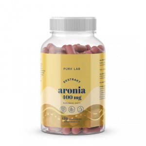 PURE LAB Ekstrakt z Aronii czarnej 400 mg (170 kaps.)