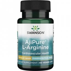 SWANSON AjiPure L-Arginina 500 mg (60 kaps.)
