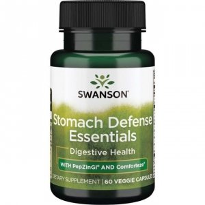 SWANSON Stomach Defense Essentials with PepZinGI and Comforteze (60 kaps.)