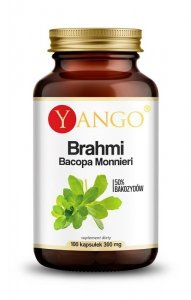 YANGO Brahmi - ekstrakt 50% bakozydów (100 kaps.)