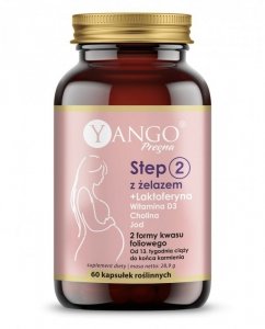YANGO Step 2 + żelazo Pregna (60 kaps.)