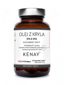 KENAY Superba Boost Olej z Kryla - EPA & DHA (60 kaps.)