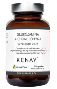 KENAY Glukozamina + Chondroityna (60 kaps.)