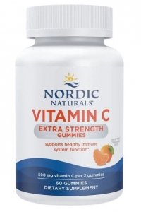 NORDIC NATURALS Vitamin C Extra Strenght Gummies (60 żelek)