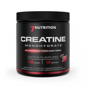 7NUTRITION Creatine Monohydrate Cactus - Monohydrat Kreatyny - smak kaktus (300 g)