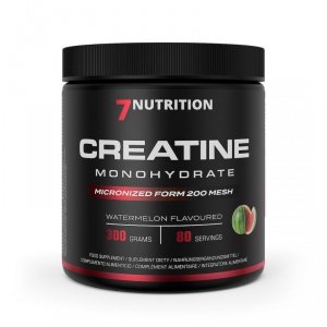 7NUTRITION Creatine Monohydrate Watermelon - Monohydrat Kreatyny - smak arbuzowy (300 g)