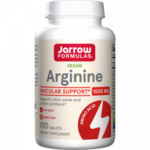 JARROW FORMULAS Arginine -  L-Arginina 1000 mg (100 tabl.)