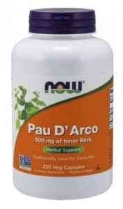 NOW FOODS Pau D'Arco 500 mg (250 kaps.)