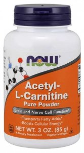 NOW FOODS Acetyl L-Karnityna HCI (85 g)