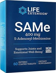 LIFE EXTENSION SAMe 400 mg (60 tabl.)