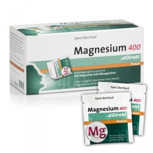 KRAUTERHAUS SANCT BERNHARD Magnesium 400 Direkt saszetki 2,1 g (60 szt.)