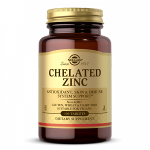 SOLGAR Chelated Zinc (100 tabl.)