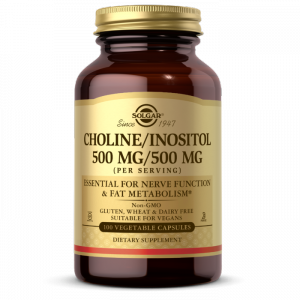 SOLGAR Choline / Inositol  - Cholina + Inozytol (100 kaps.)
