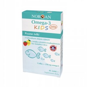 NORSAN Omega-3 KIDS Jelly (45 żelek)