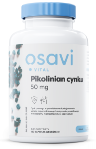 OSAVI Pikolinian cynku 50 mg (180 kaps.)