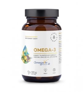 AURA HERBALS Omega-3 1200 mg (120 kaps.)
