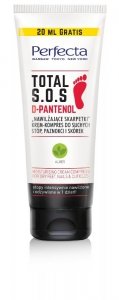 Perfecta Total S.O.S. Krem-kompres do suchych stóp,paznokci i skórek Nawilżające Skarpetki 120ml