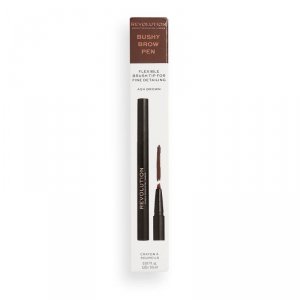 Makeup Revolution Pisak do brwi Bushy Brow Pen Ash Brown 0,5 ml