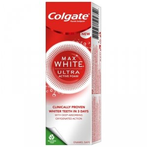 Colgate Pasta do zębów Max White - Ultra Active Foam 50ml