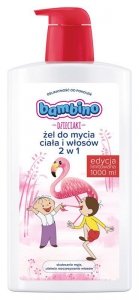 Bambino Dzieciaki Żel do mycia ciała i włosów 2w1 Bolek i Lolek - Flaming 1000ml edycja limitowana