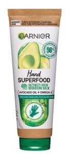 Garnier Hand Superfood Odżywczy Krem do rąk Avocado Oil + Omega 6 - do skóry suchej i bardzo suchej 75ml