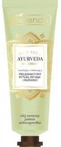 Bielenda Ayurveda Skin Yoga SPA Cream Nawilżająco - Relaksujący Rytuał pielęgnacyjny do rąk i paznokci 50ml