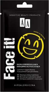 AA Face It! Maska seboregulująca dogłębnie oczyszczająca 18g