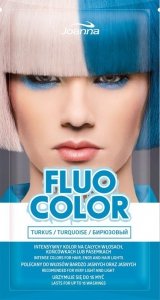 Joanna Fluo Color Szampon koloryzujący w saszetce - Turkus  35g
