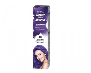 VENITA Trendy Color Mousse Pianka koloryzująca do włosów - 40 Violet Fantasy (Fioletowa Fantazja)  75ml