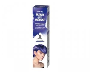 VENITA Trendy Color Mousse Pianka koloryzująca do włosów - 43 Peri Blue (Fioletowy Błękit)  75ml
