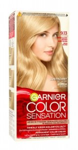 Garnier Color Sensation Krem koloryzujący 9.13 Cristal Blond- Krystaliczny Beżowy Jasny Blond 1op.