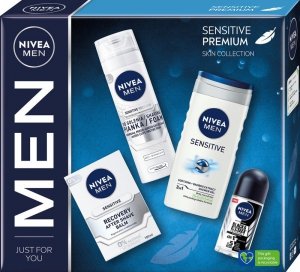 NIVEA Men Zestaw prezentowy dla mężczyzn Sensitive Premium 1op.