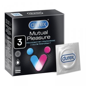 Durex Prezerwatywy Mutual Pleasure 3 szt