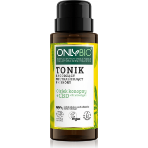 Tonik łagodząco-neutralizujący PH skóry wrażliwej z olejkiem CBD, 300 ml