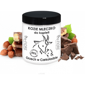 Kozie mleko do kąpieli - Orzech w czekoladzie, 400 g