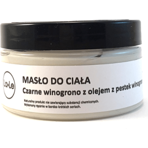 Masło do ciała - czarne winogrono z olejem z pestek winogron, 100 ml