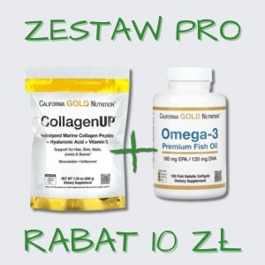 CollagenUP 206 g + Omega-3 Premium 100 kaps.