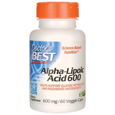 DOCTOR&#039;S BEST ALA - kwas alfa liponowy 600 mg (60 kaps.)