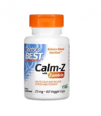 DOCTOR&#039;S BEST Calm-Z with Zembrin (60 kaps.)