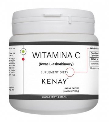KENAY Witamina C - Kwas Askorbinowy (200 g)