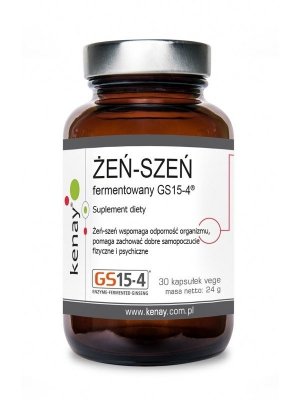 KENAY Żeń-szeń - Ginseng GS15-4 (30 kaps.)