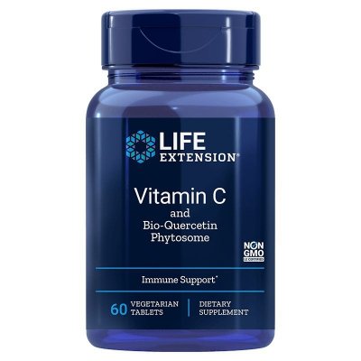LIFE EXTENSION Vitamin C and Bio-Quercetin Phytosome (60 tabl.)