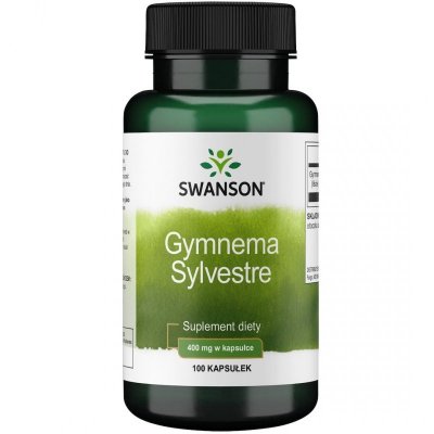 SWANSON Gymnema Sylvestre 400 mg (100 kaps.)